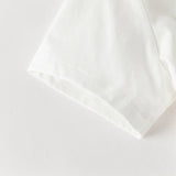 Dave&Bella Toddler Boys Summer White Chinese-style Breathable Cotton Outfit Sets