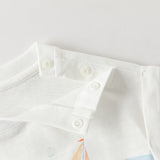 Dave&Bella Summer Toddler Boys White Round Collar Sleeveless Lightweight Tank Tops