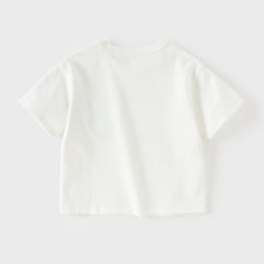 Dave&Bella Kids Boys/Girls Summer Versatile Multi-color Lightweight T-shirts