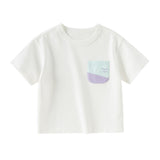 Dave&Bella Kids Boys/Girls Summer Versatile Multi-color Lightweight T-shirts