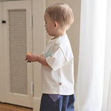 Dave&Bella Kids Boys/Girls Summer Versatile Multi-color Lightweight T-shirts