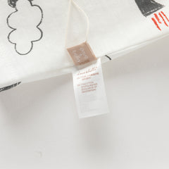 Dave&Bella Toddler Boys Summer Beige/Dark Blue Stylish Print Casual T-shirts