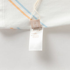 Dave&Bella Toddler Boys Summer Casual White/Green Striped Breathable Cotton T-shirts