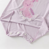 Dave&Bella Baby Girls/Boys Summer Cute Cartoon Print Lightweight Soft Rompers