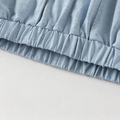 Dave&Bella Summer Toddler Boys/Girls Blue/Pink Lightweight Antibacterial Harem Pants