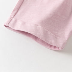 Dave&Bella Summer Toddler Boys/Girls Blue/Pink Lightweight Antibacterial Harem Pants