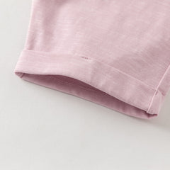 Dave&Bella Summer Toddler Boys/Girls Blue/Pink Lightweight Antibacterial Harem Pants