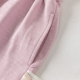 Dave&Bella Summer Toddler Boys/Girls Blue/Pink Lightweight Antibacterial Harem Pants