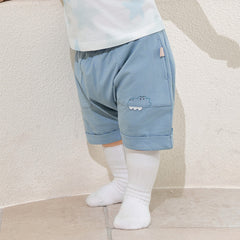 Dave&Bella Summer Toddler Boys/Girls Blue/Pink Lightweight Antibacterial Harem Pants