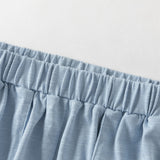 Dave&Bella Summer Toddler Boys/Girls Blue/Pink Lightweight Antibacterial Harem Pants