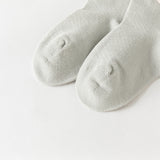 Dave&Bella Children Girls Summer Beige/Light Grey Bow Lightweight Sweet Mid-calf Socks