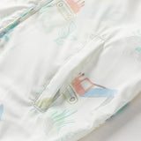 Dave&Bella Toddler Boys Summer White Car Print Outwear Comfortable Sunscreen Jackets