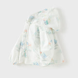 Dave&Bella Toddler Boys Summer White Car Print Outwear Comfortable Sunscreen Jackets