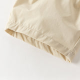 Dave&Bella Toddler Boys Summer Light Khaki Adjustable-waistband Lightweight Pants