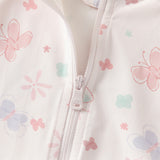 Dave&Bella Toddler Girls Summer Pink/Beige Print Outdoor Comfortable Sunscreen Jackets