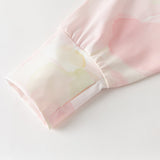 Dave&Bella Toddler Girls Sweet Pink Print Outwear Long Sleeve Summer Screen Jackets