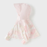 Dave&Bella Toddler Girls Sweet Pink Print Outwear Long Sleeve Summer Screen Jackets