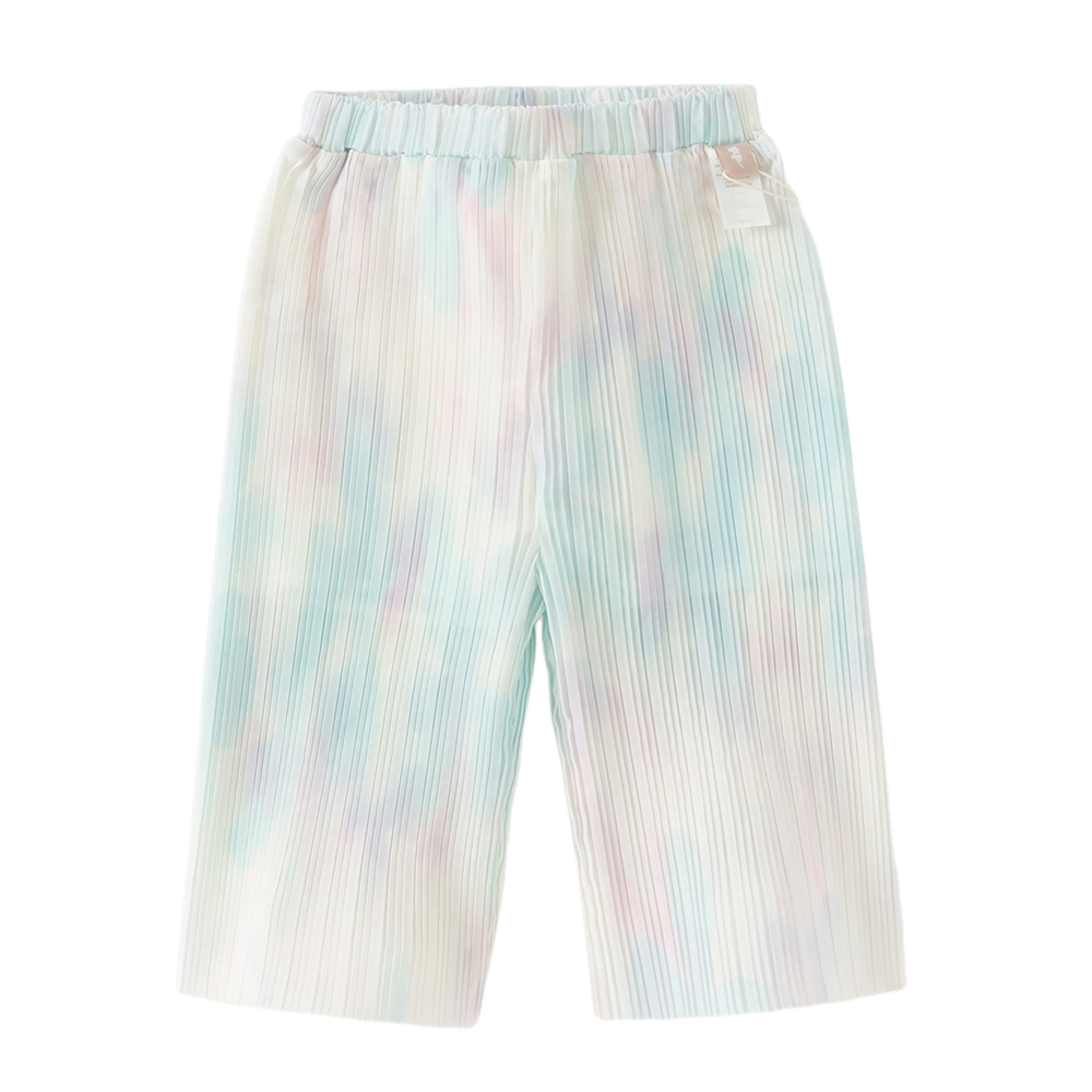 Dave&Bella Summer Toddler Girls Pink/Purple Mosquito Repellent Stylish Pants