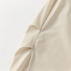 Dave&Bella Toddler Girls Summer Purple/Khaki Versatile Adjustable-waist Fashion Pants