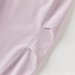 Dave&Bella Toddler Girls Summer Purple/Khaki Versatile Adjustable-waist Fashion Pants