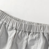 Dave&Bella Kids Girls Summer Comfortable Pink/Light Grey Wide Straight-leg Pants