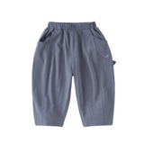 Dave&Bella Summer Toddler Girls/Boys Blue/Pink Cute Animal-style Lightweight Casual Pants