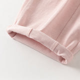 Dave&Bella Summer Toddler Girls/Boys Blue/Pink Cute Animal-style Lightweight Casual Pants