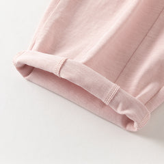 Dave&Bella Summer Toddler Girls/Boys Blue/Pink Cute Animal-style Lightweight Casual Pants