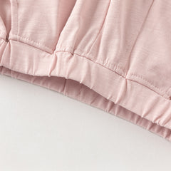 Dave&Bella Summer Toddler Girls/Boys Blue/Pink Cute Animal-style Lightweight Casual Pants