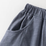 Dave&Bella Summer Toddler Girls/Boys Blue/Pink Cute Animal-style Lightweight Casual Pants
