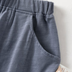 Dave&Bella Summer Toddler Girls/Boys Blue/Pink Cute Animal-style Lightweight Casual Pants