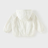 Dave&Bella Toddler Boys/Girls Summer Panda/Rabbit Lightweight Hooded Sunscreen Jacket