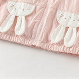 Dave&Bella Toddler Boys/Girls Summer Panda/Rabbit Lightweight Hooded Sunscreen Jacket