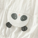 Dave&Bella Toddler Boys/Girls Summer Panda/Rabbit Lightweight Hooded Sunscreen Jacket