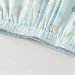 Dave&Bella Toddler Girls/Boys Summer Multi-color Playful Print Mosquito Proof Pnats