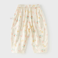 Dave&Bella Toddler Girls/Boys Summer Multi-color Playful Print Mosquito Proof Pnats