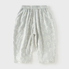 Dave&Bella Toddler Girls/Boys Summer Multi-color Playful Print Mosquito Proof Pnats