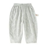 Dave&Bella Toddler Girls/Boys Summer Multi-color Playful Print Mosquito Proof Pants