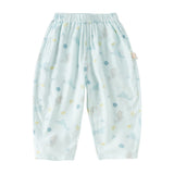 Dave&Bella Toddler Girls/Boys Summer Multi-color Playful Print Mosquito Proof Pants