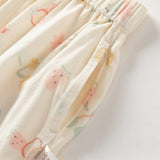 Dave&Bella Toddler Girls/Boys Summer Multi-color Playful Print Mosquito Proof Pants