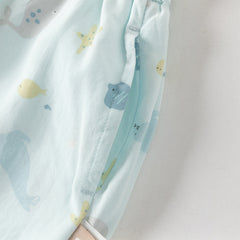 Dave&Bella Toddler Girls/Boys Summer Multi-color Playful Print Mosquito Proof Pnats