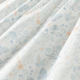 Dave&Bella Summer Toddler Girls Breathable Cotton Floral Print White A-line Party Dress