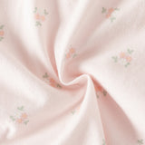 Dave&Bella Summer Baby Girls Pink Floral Print Elegant Mesh A-Line Princess Rompers
