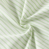 Dave&Bella Summer Baby Boys Green Striped Cute Frog Design Soft Lightweight Romper