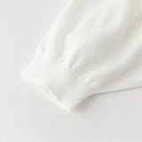 Dave&Bella Toddler Girls Summer White Lightweight Batwing Sleeve Sweater Cardigans