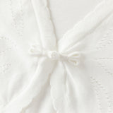 Dave&Bella Toddler Girls Summer White Lightweight Batwing Sleeve Sweater Cardigans