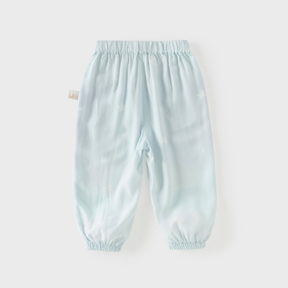 Dave&Bella Summer Toddler Boys/Girls Versatile Loose Jogger Mosquito Proof Pants
