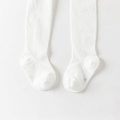 Dave&Bella Kids Girls Summer Elegant White Slim Footed Daily Comfortable Tights Leggings