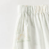 Dave&Bella Toddler Girls Summer Pink/Beige Soft Loose Mosquito Proof Jogger Pants