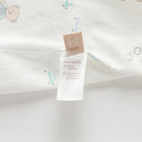 Dave&Bella Baby Girls/Boys Summer Short Sleeve Indoor Breathable Cotton Soft Rompers
